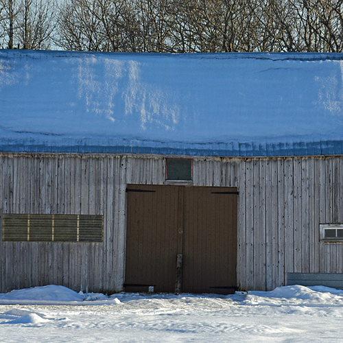 Old barn in Queens County, NB, Canada