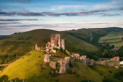 Corfe Castle.