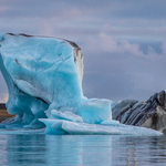 Icebergs at Jökulsárlón, Iceland