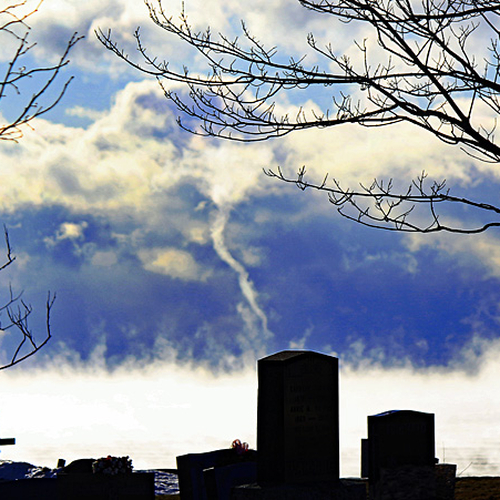 Arctic Fog / Sea Smoke Vortices / Steam Devils Saint John New Brunswick Canada