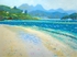 Snowdonia from Borth y Gest Beach