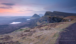 Moon set over Trotternish