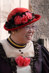 Japan Nagasaki Japan Glover Garden lady two in costume dress