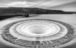 Down the plug hole, Ladybower Reservoir (3)