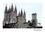 CAN8 Canterbury Cathedral Postcard