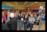 Crowds waiting for Peter Andre