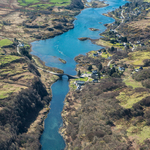Clachan Bridge from the Air