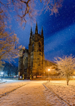 Bridlington Priory in the Snow