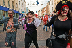 Zombies Invade  Gloucester portfolio