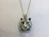 Silver lion head pendant.   £69.00