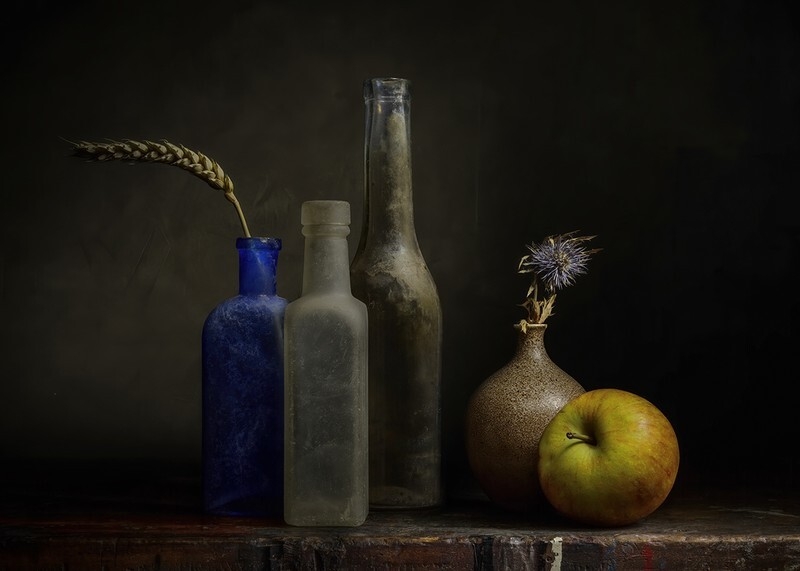 One Blue Bottle