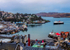 Oban Harbour as seen from McCaigs Tower