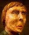 SEATED MAN IN GREEN detail
