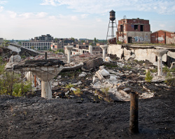 Packard Motor Car Company (Detroit, MI) | Collapsed Rooftop Expanse