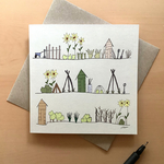 Allotments greetings card