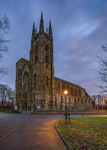 Dawn light at the Priory