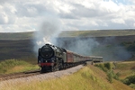 25.8.11- BR 'Pacific' 70013 'Oliver Cromwell' Euston - Carlisle, Lunds