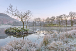 Frosty start - Rydal Water, Lake District.