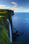 Kilt Rock Waterfall, Skye.  ref 6268