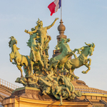 Quadriga Statue at Grand Palais, Paris