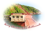 TQ190 Xmas Card  - The Cliff Railway
