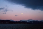 Moon and the River Clyde 1
