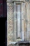 San José, façade portal, right door pilaster & jamb