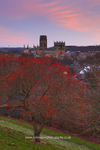Durham Cathedral winter sunset.     ref 2920