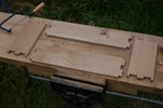 Hand Cut Dovetail Drawer Sections