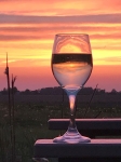 Sunset Through My Wine