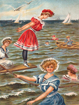 Victorian Beach Scene 2