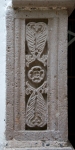San José, façade, main portal, left pilaster
