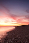 Dusk on Hordle Beach