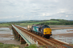 JL - 30.6.15 37609 6K73 Sellafield - Crewe, Eskmeals viaduct