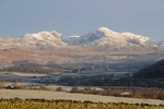 Coniston Fells from Crake Valley