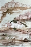 Pomacuarán, Michoacán, San Miguel Arángel, ceiling painting