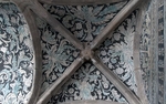 El Divino Señor, lower cloister walk testera, groin vault