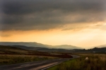 The road at Cefn Cadlan