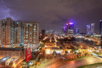 Capital city Kuala Lumpur at night