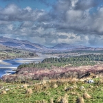 The Gweebarra Bay and gleandown far off