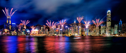 KMPAN-14 Fireworks on Central's  buildings - 2009