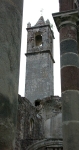 Bell-tower via basilica pillars