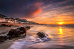 z2823 Ventnor Beach at Sunrise