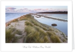 A5 Greeting Card of Holkham Bay Flooded