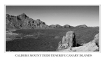 Tenerife caldera general bw