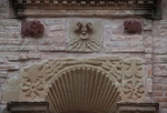 N portal, sculpture niche relief