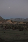 Colorado moonrise, 21 September 2010