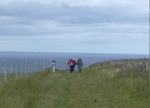 027 The group come together for Lunch in Staithes