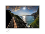 2016-041C Sunrise at Carrick-a-rede Rope Bridge