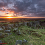 Curbar Edge Sunrise